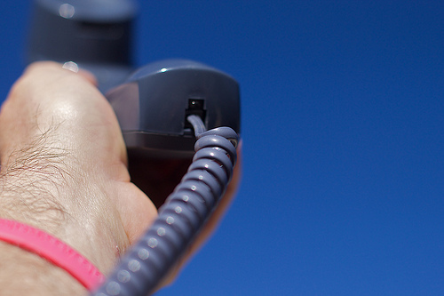 telephone with run photo